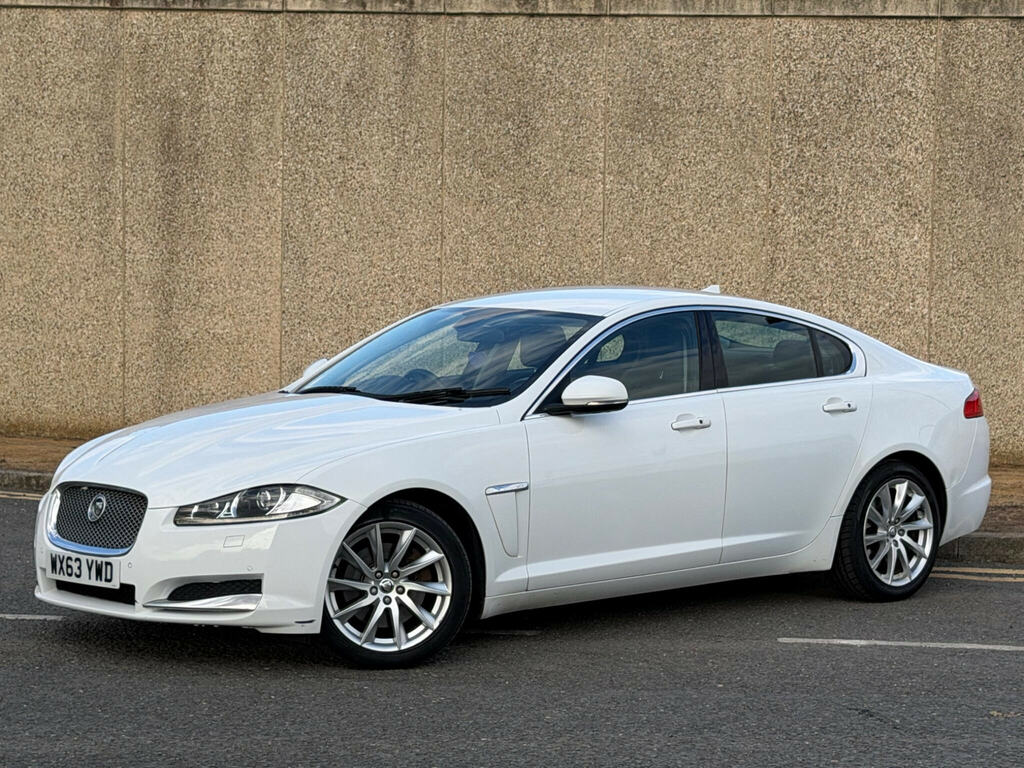 Jaguar XF 2.2D Premium Luxury Euro 5 Ss WX63YWD White #5