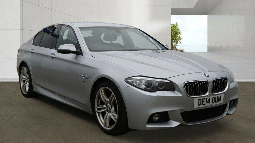 BMW 5 Series 2.0 520D M Sport Euro 6 Ss Silver