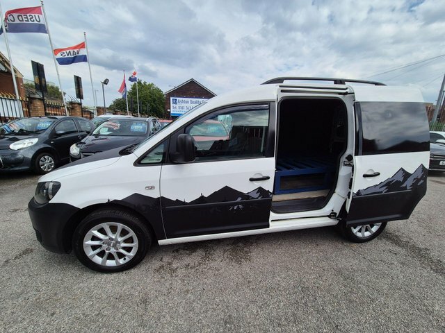 Volkswagen Caddy C20 Startline Day Van White #2