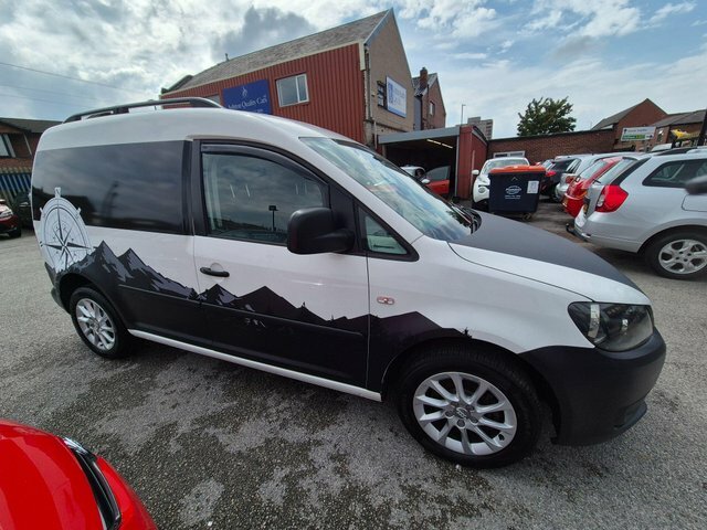 Volkswagen Caddy C20 Startline Day Van White #6