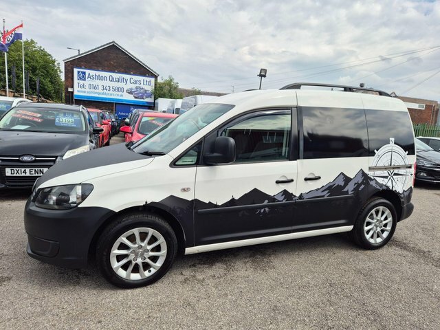 Volkswagen Caddy C20 Startline Day Van White #3