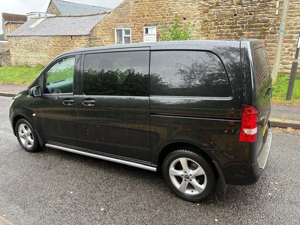 Mercedes-Benz Vito 2.1 116 Cdi Bluetec Sport Crew Van G-tronic Rwd L Black #3