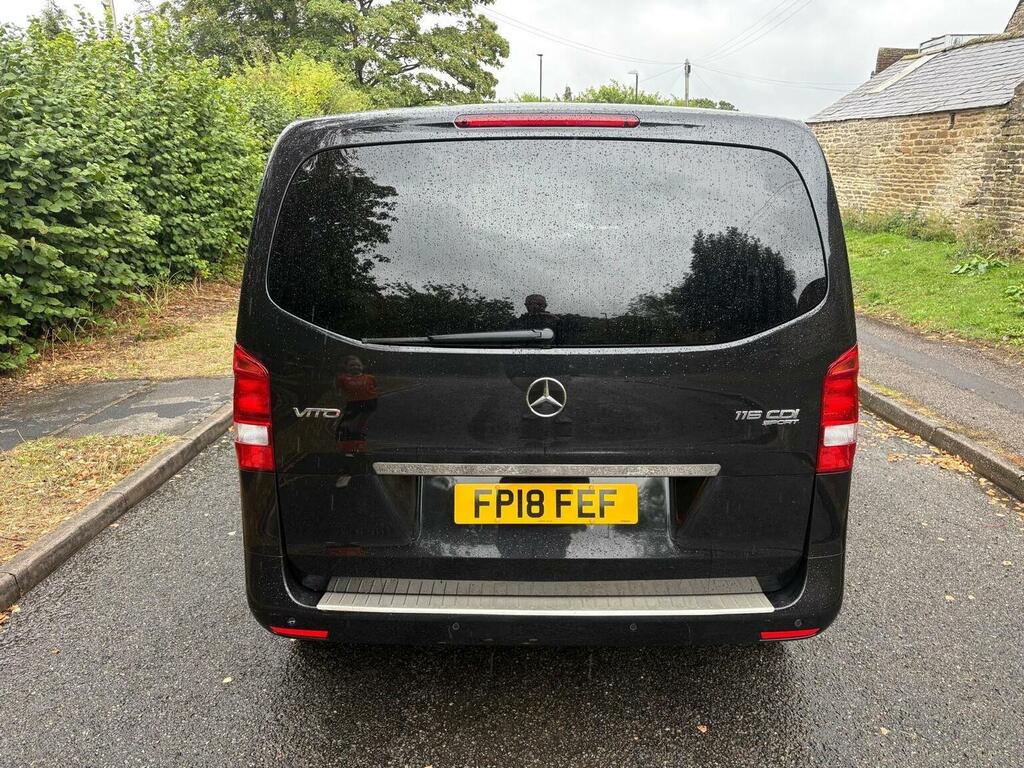 Mercedes-Benz Vito 2.1 116 Cdi Bluetec Sport Crew Van G-tronic Rwd L Black #4