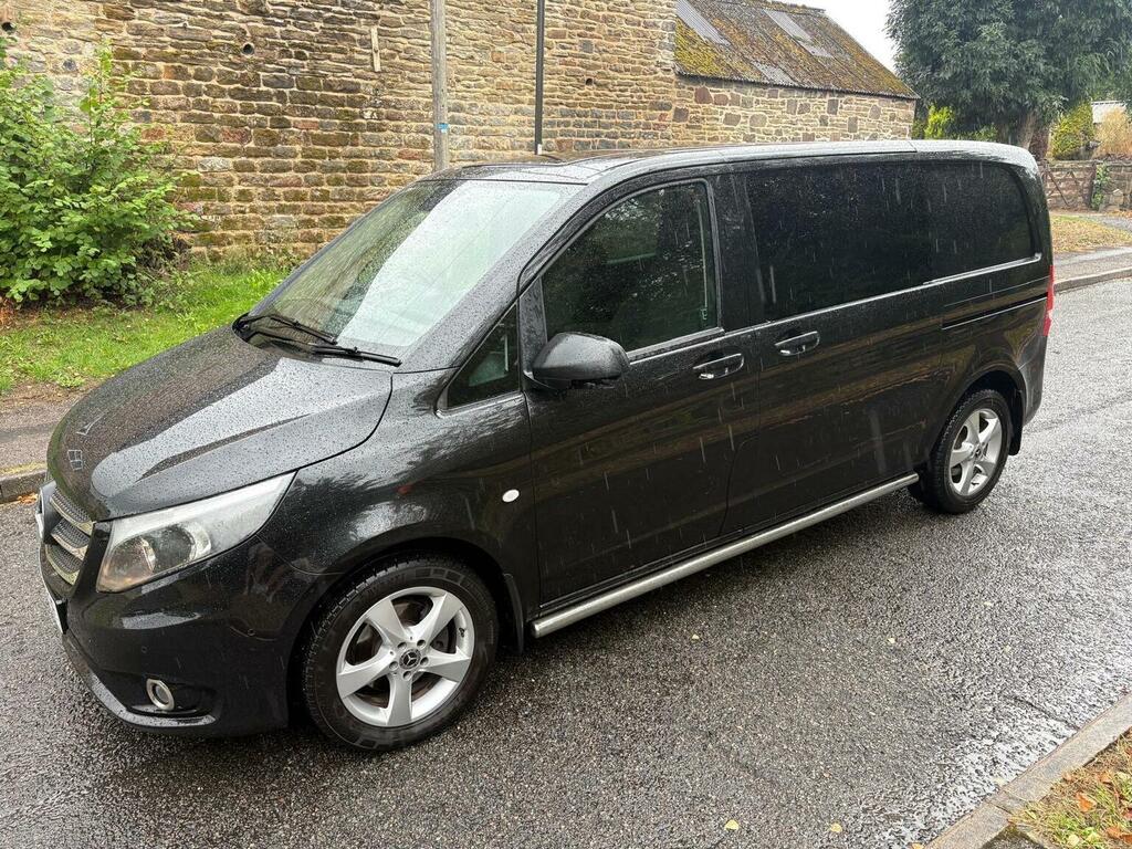 Mercedes-Benz Vito 2.1 116 Cdi Bluetec Sport Crew Van G-tronic Rwd L Black