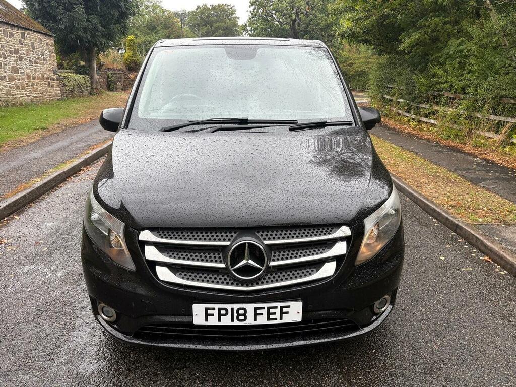 Mercedes-Benz Vito 2.1 116 Cdi Bluetec Sport Crew Van G-tronic Rwd L Black #2