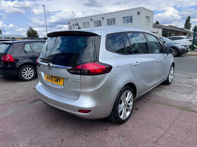 Vauxhall Zafira 1.4I Turbo Sri Silver #3