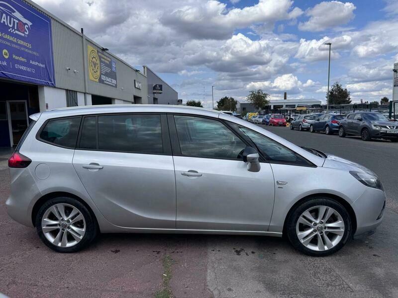 Vauxhall Zafira 1.4I Turbo Sri Silver #2