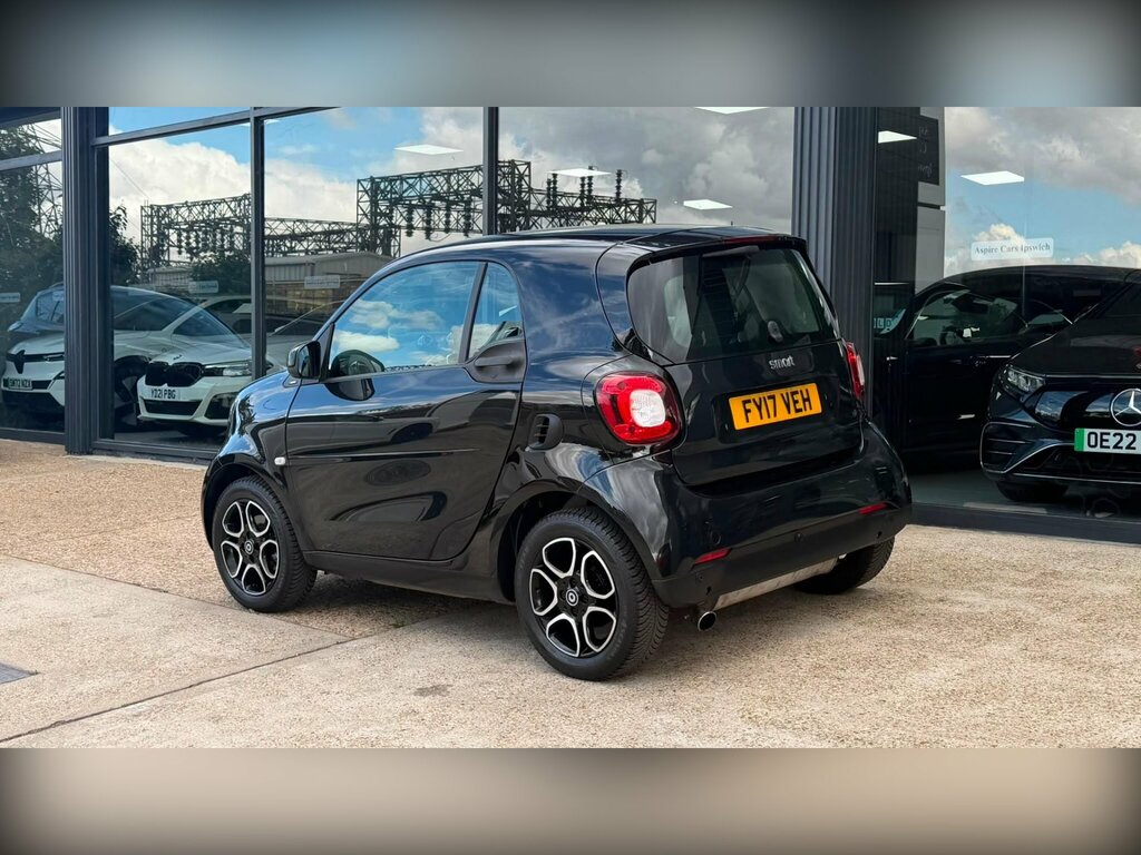 Smart Fortwo 1.0 Prime Premium Twinamic Euro 6 Ss FY17VEH Black #6