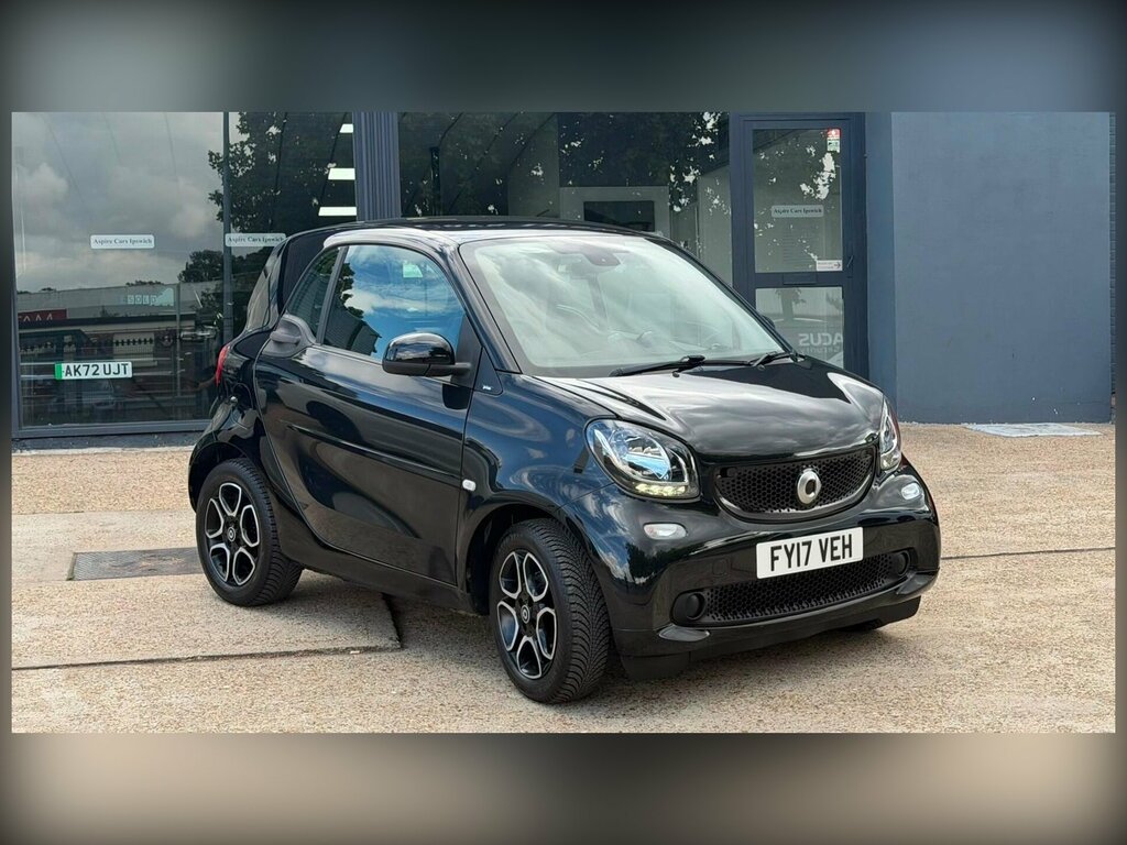 Smart Fortwo 1.0 Prime Premium Twinamic Euro 6 Ss FY17VEH Black #4