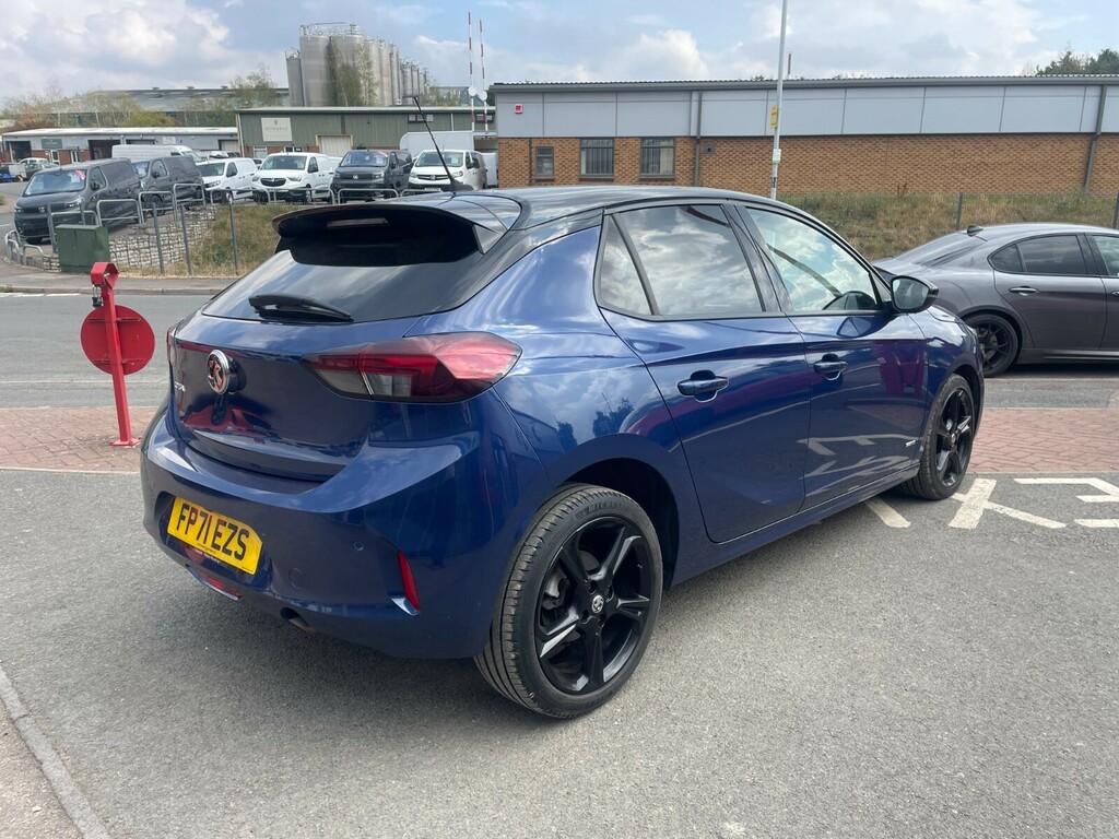 Vauxhall Corsa Griffin 1.2T 100Ps FP71EZS Blue #5