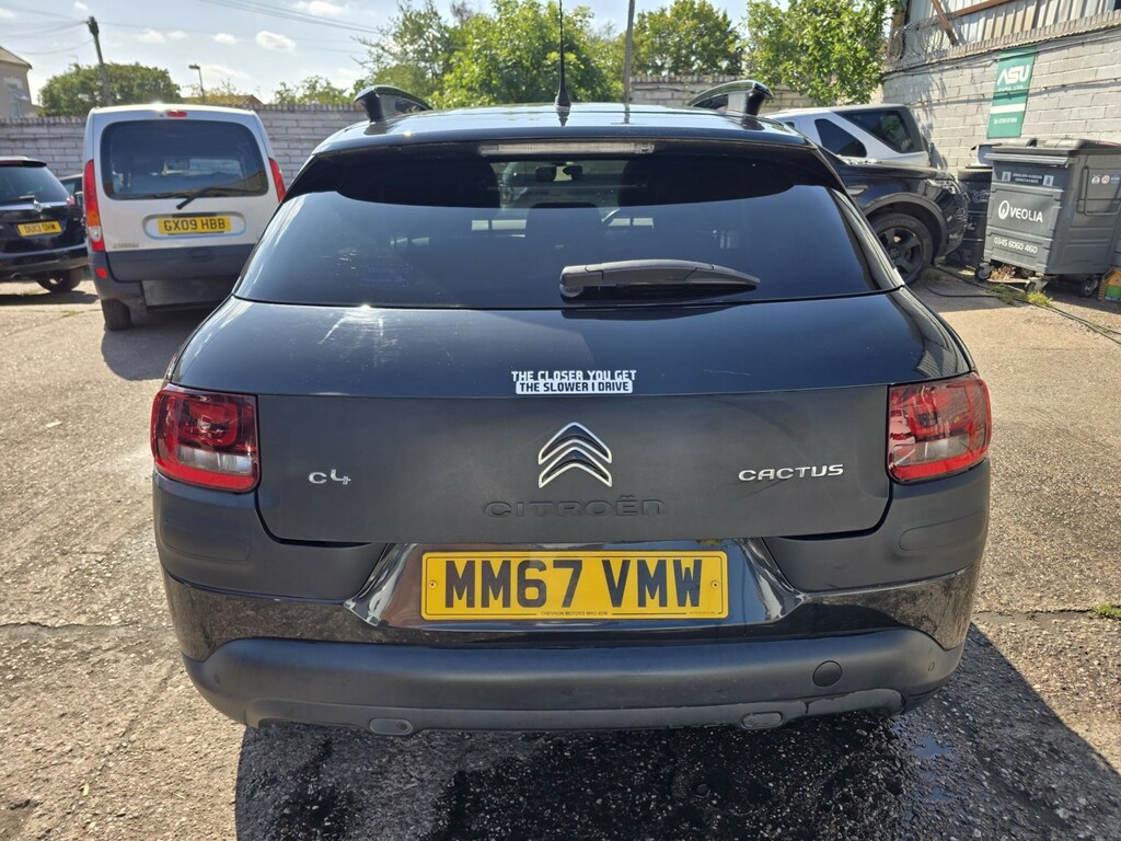 Citroen C4 Cactus Hatchback 1.2 Puretech Flair Edition 201867 MM67VMW Black #4