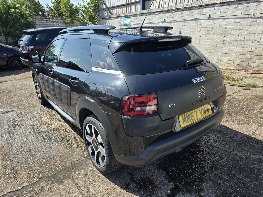 Citroen C4 Cactus Hatchback 1.2 Puretech Flair Edition 201867 MM67VMW Black #5