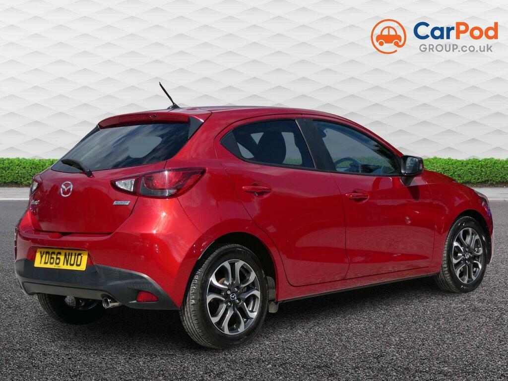 Mazda 2 Hatchback 1.5 Skyactiv-g Sport Nav Euro 6 Ss YD66NUO Red #3