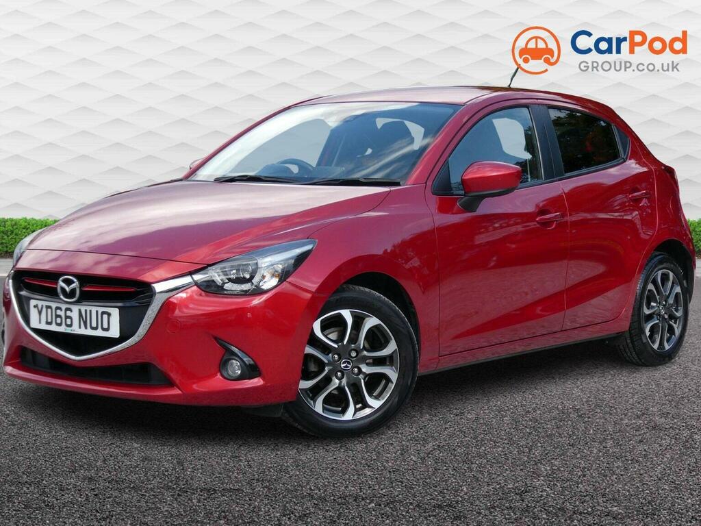 Mazda 2 Hatchback 1.5 Skyactiv-g Sport Nav Euro 6 Ss YD66NUO Red