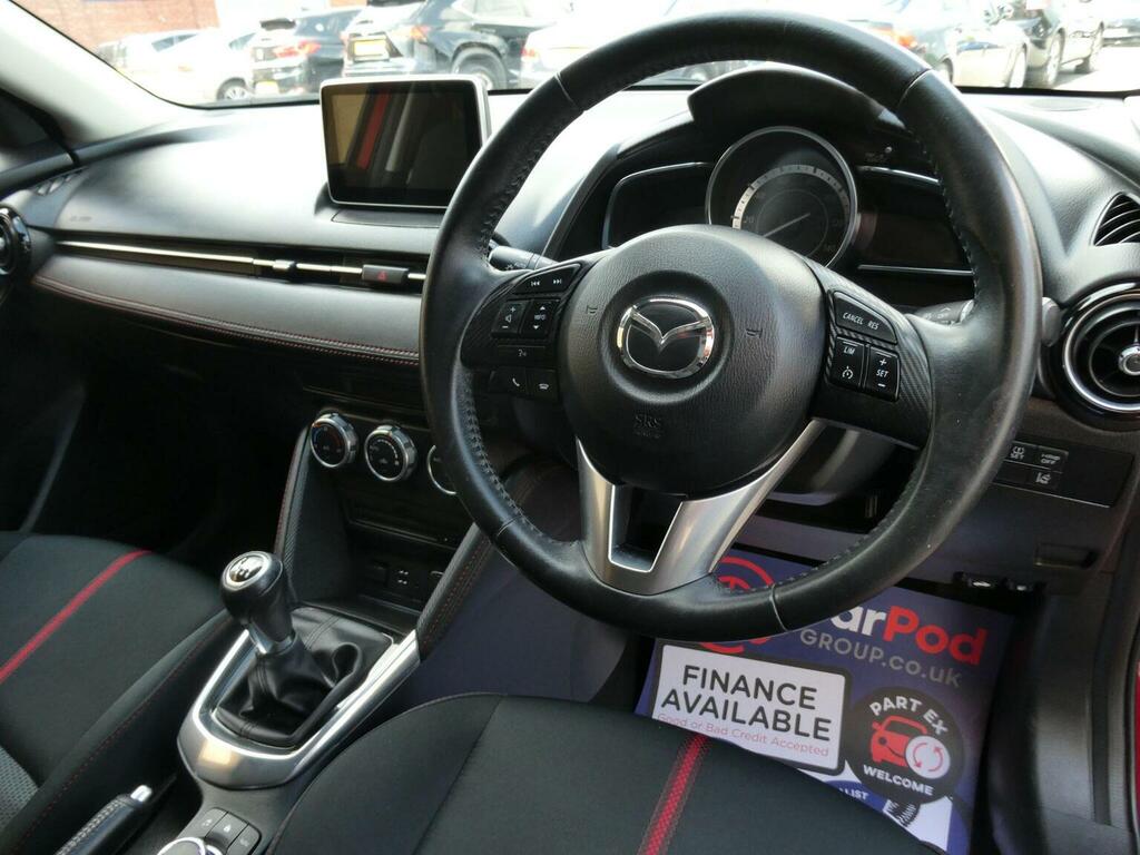 Mazda 2 Hatchback 1.5 Skyactiv-g Sport Nav Euro 6 Ss YD66NUO Red #2