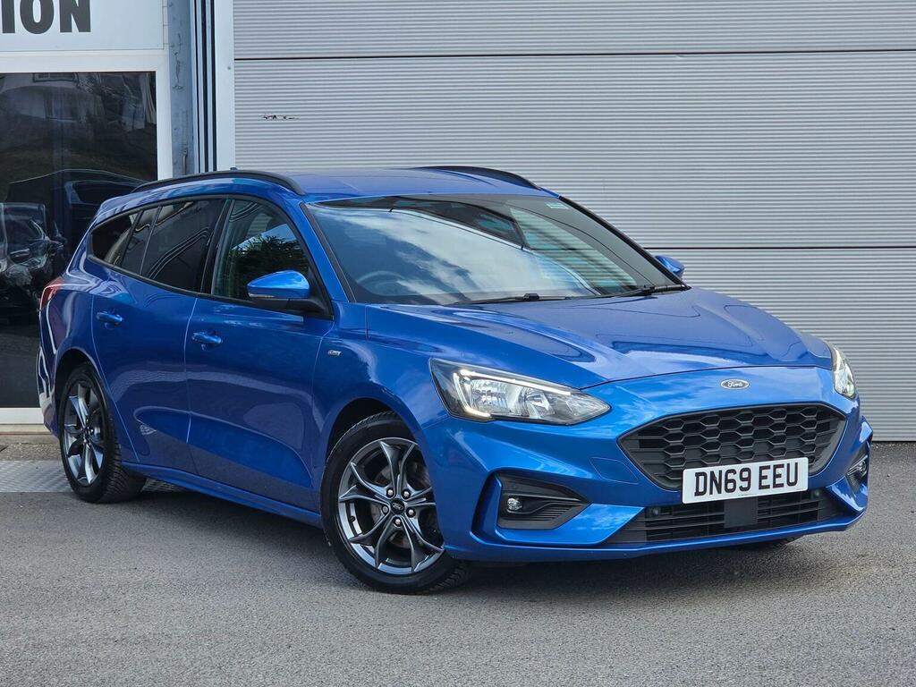Ford Focus Estate 1.0T Ecoboost St-line Euro 6 Ss 201 Blue