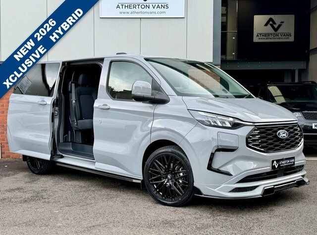 Ford Transit Custom 2.5 320 Duratec 11.8Kwh Limited 6 Seater Kombi Van Grey