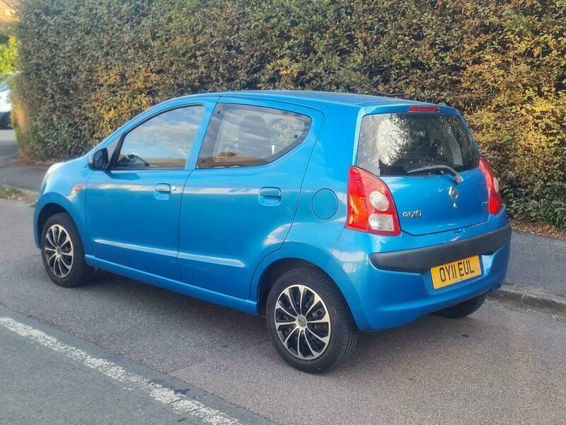 Nissan Pixo Hatchback Blue #4