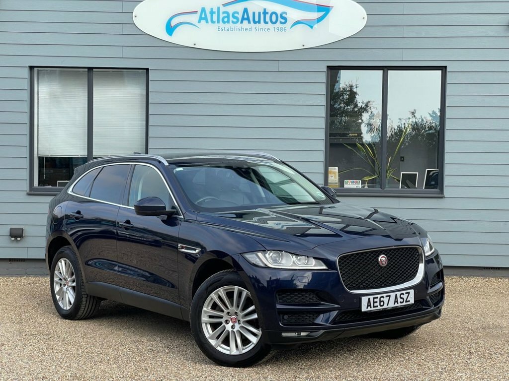Jaguar F-Pace Estate AE67ASZ Blue