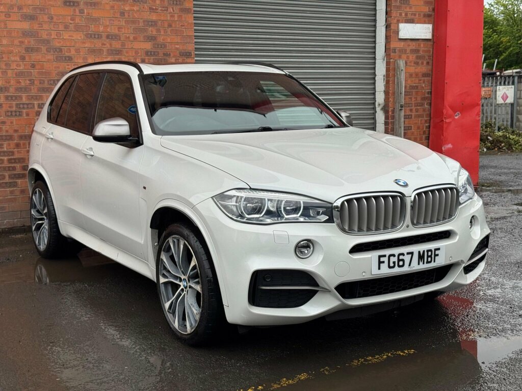 BMW X5 3.0 M50d Xdrive Euro 6 Ss White #4