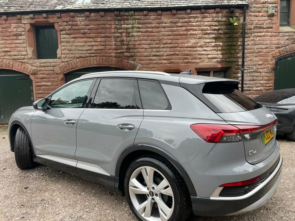 Audi Q4 E Tron 35 S Line Suv 55Kwh 170 Ps PJ22VKA Grey #5