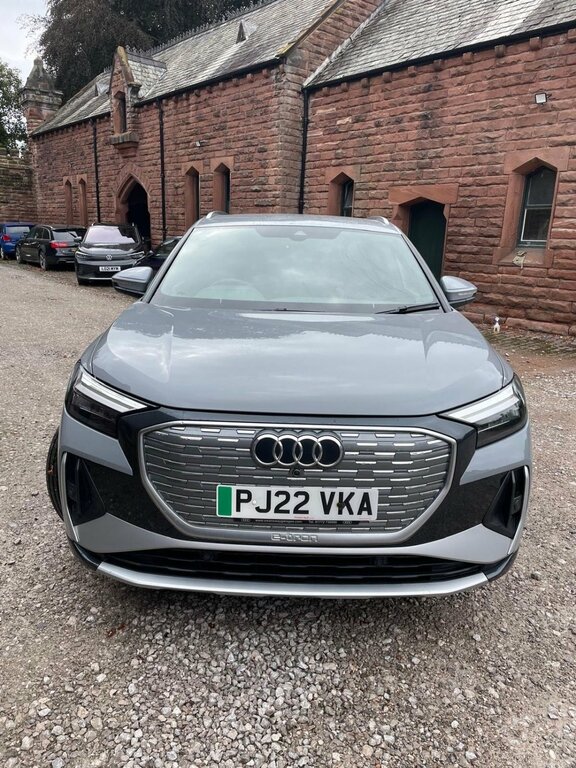 Audi Q4 E Tron 35 S Line Suv 55Kwh 170 Ps PJ22VKA Grey #2