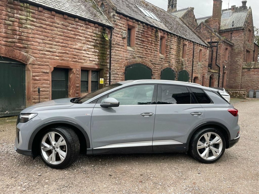 Audi Q4 E Tron 35 S Line Suv 55Kwh 170 Ps PJ22VKA Grey #4