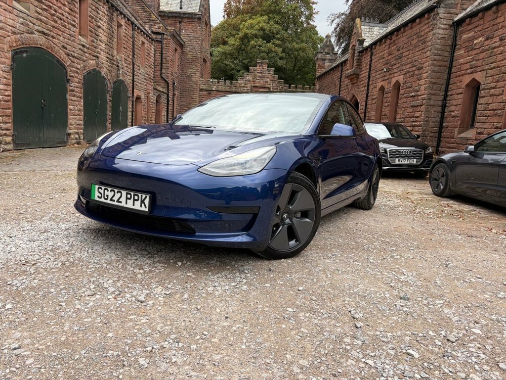 Tesla Model 3 Standard Range Plus Saloon Rwd SG22PPK Blue #2