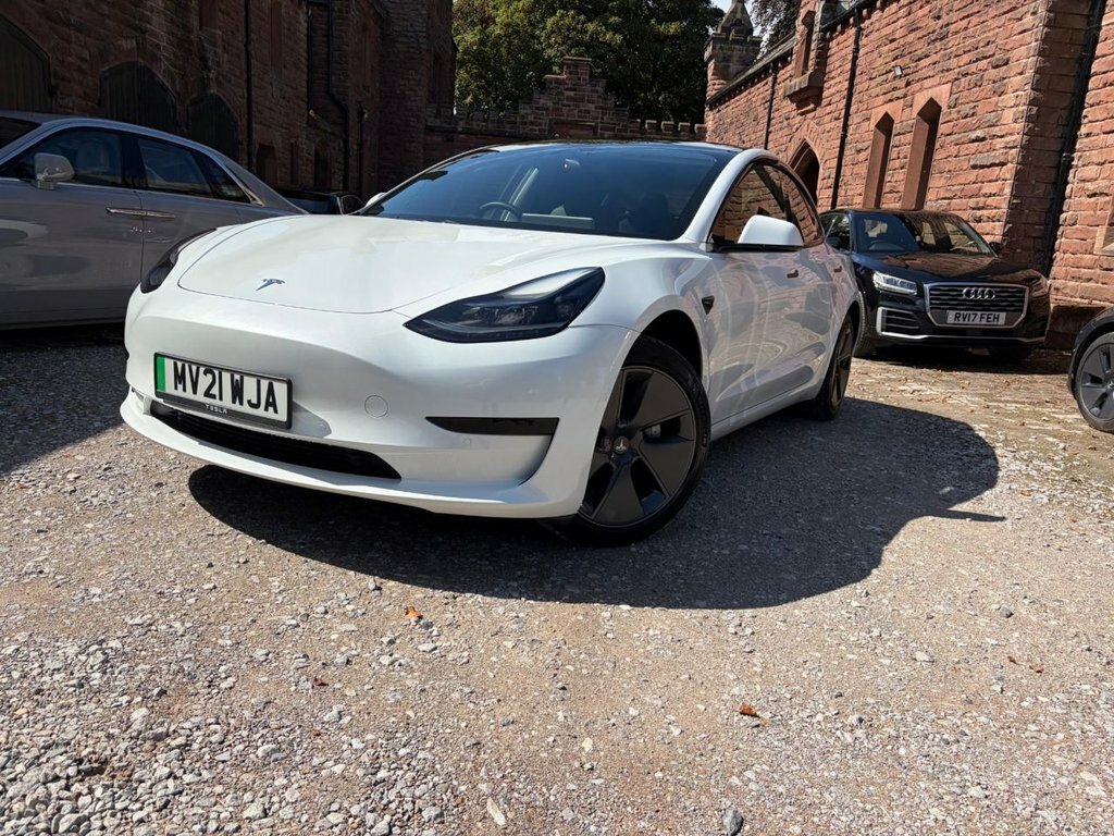 Tesla Model 3 Standard Range Plus Saloon Rwd MV21WJA White #3