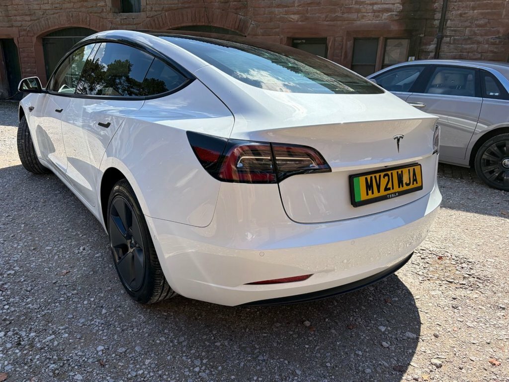 Tesla Model 3 Standard Range Plus Saloon Rwd MV21WJA White #5