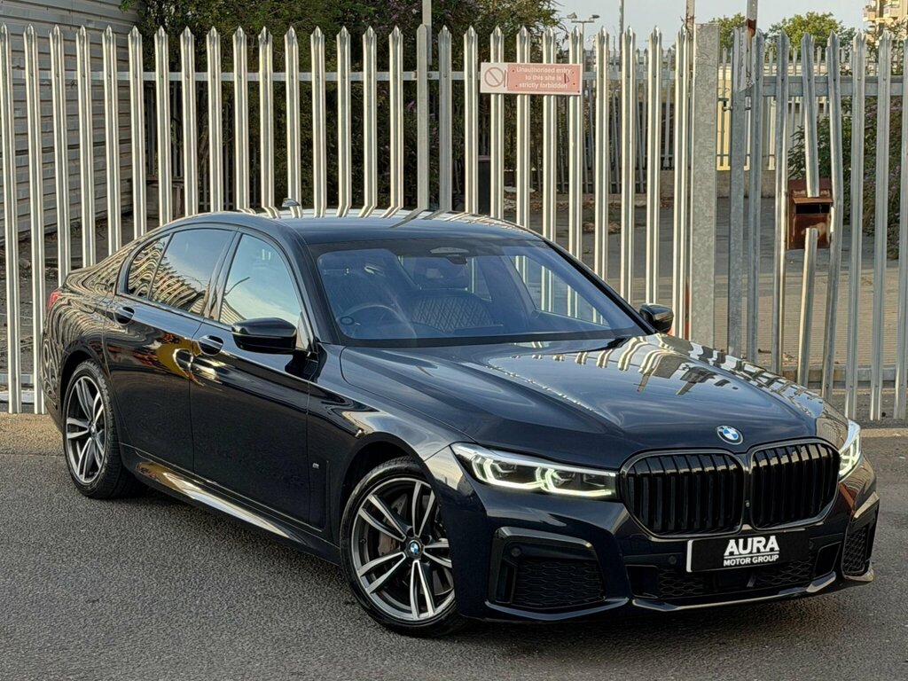 BMW 7 Series 3.0 745E 12Kwh M Sport Euro 6 Ss Black #3