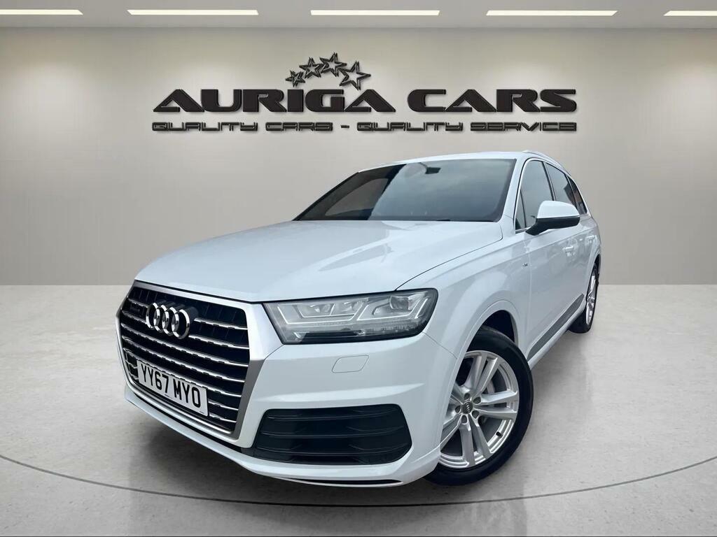 Audi Q7 3.0 Tdi V6 S Line Tiptronic Quattro Euro 6 S S White