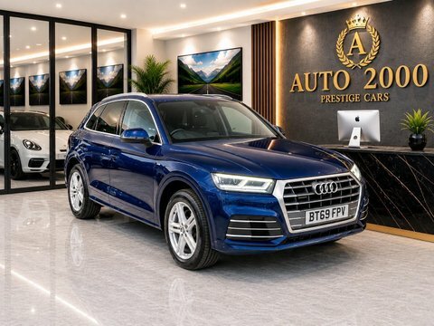 Audi Q5 2.0 Tfsi 45 BT69FPV Blue