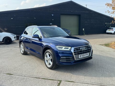 Audi Q5 2.0 Tfsi 45 BT69FPV Blue #5