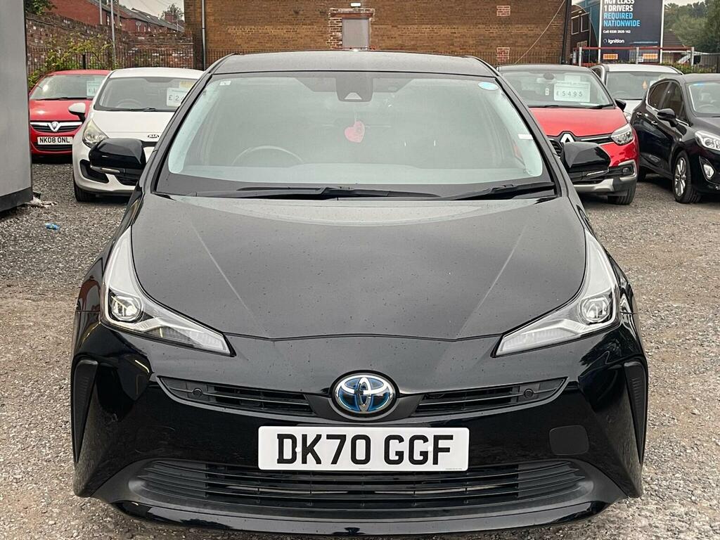 Toyota Prius 1.8 Vvt-h Active Hatchback Hybrid Cvt E DK70GGF Black #2