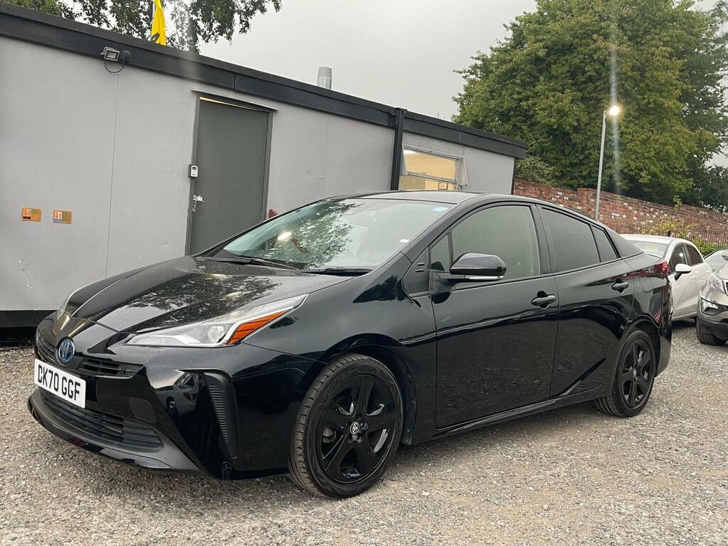 Toyota Prius 1.8 Vvt-h Active Hatchback Hybrid Cvt E DK70GGF Black #3