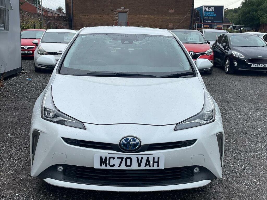 Toyota Prius 1.8 Vvt-h Active Hatchback Hybrid Cvt E White #2