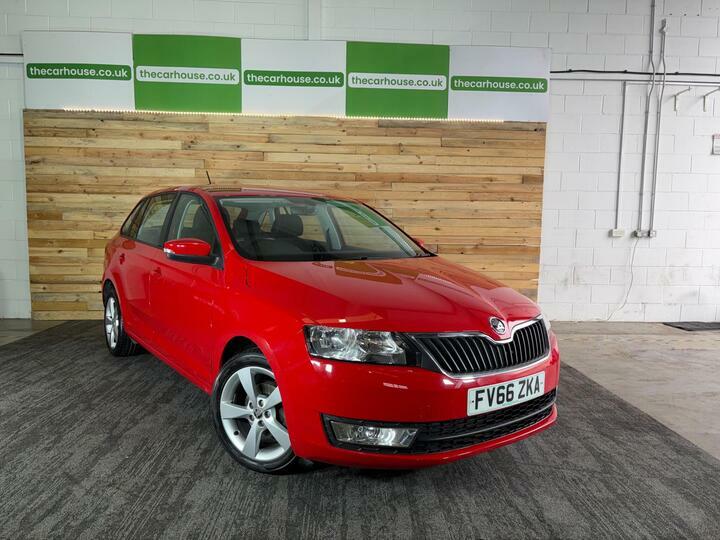Skoda Rapid Spaceback 1.2 Tsi Se Tech Euro 6 Ss Red #6