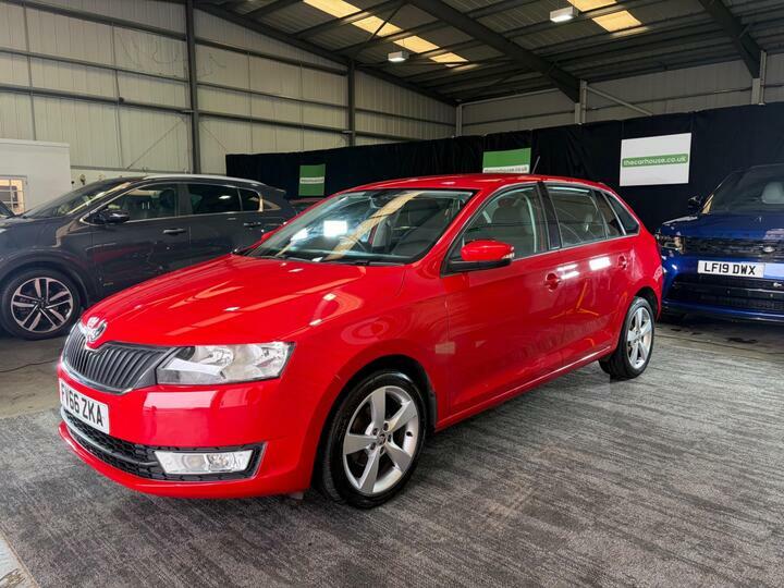 Skoda Rapid Spaceback 1.0 Tsi 95 Se Tech Blue #10