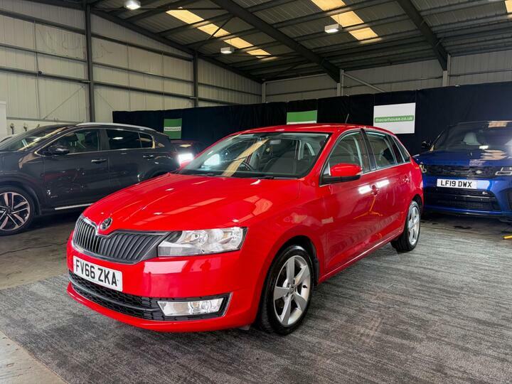 Skoda Rapid Spaceback 1.0 Tsi 95 Se Tech Blue #11