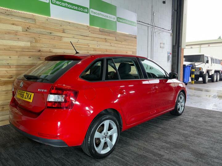 Skoda Rapid Spaceback 1.0 Tsi 95 Se Tech Blue #19
