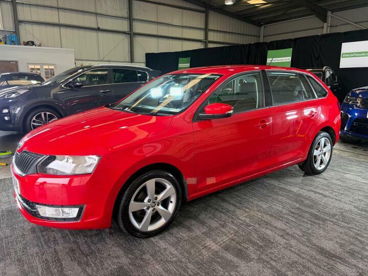 Skoda Rapid Spaceback 1.2 Tsi Se Tech Euro 6 Ss Red #3