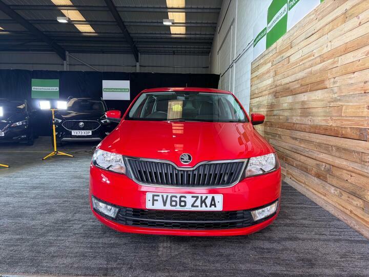 Skoda Rapid Spaceback 1.2 Tsi Se Tech Euro 6 Ss Red #2