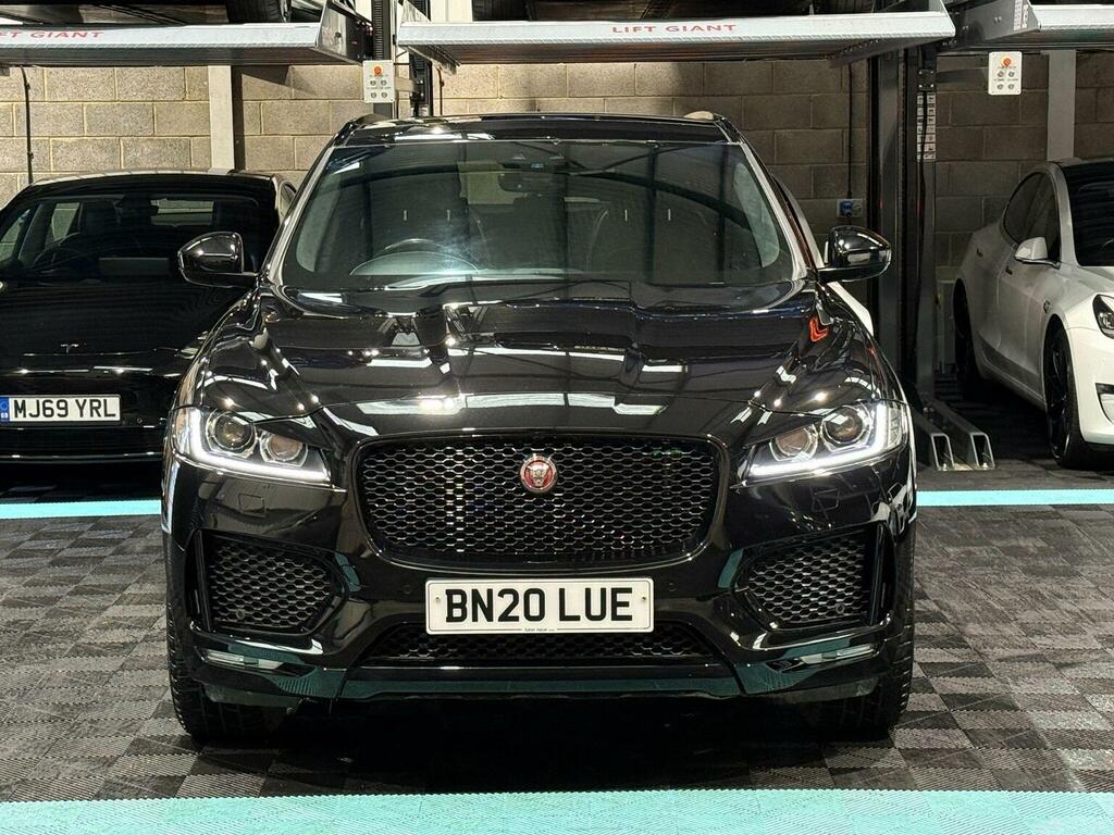 Jaguar F-Pace 2.0 D180 Chequered Flag Awd Euro 6 Ss BN20LUE Black #2