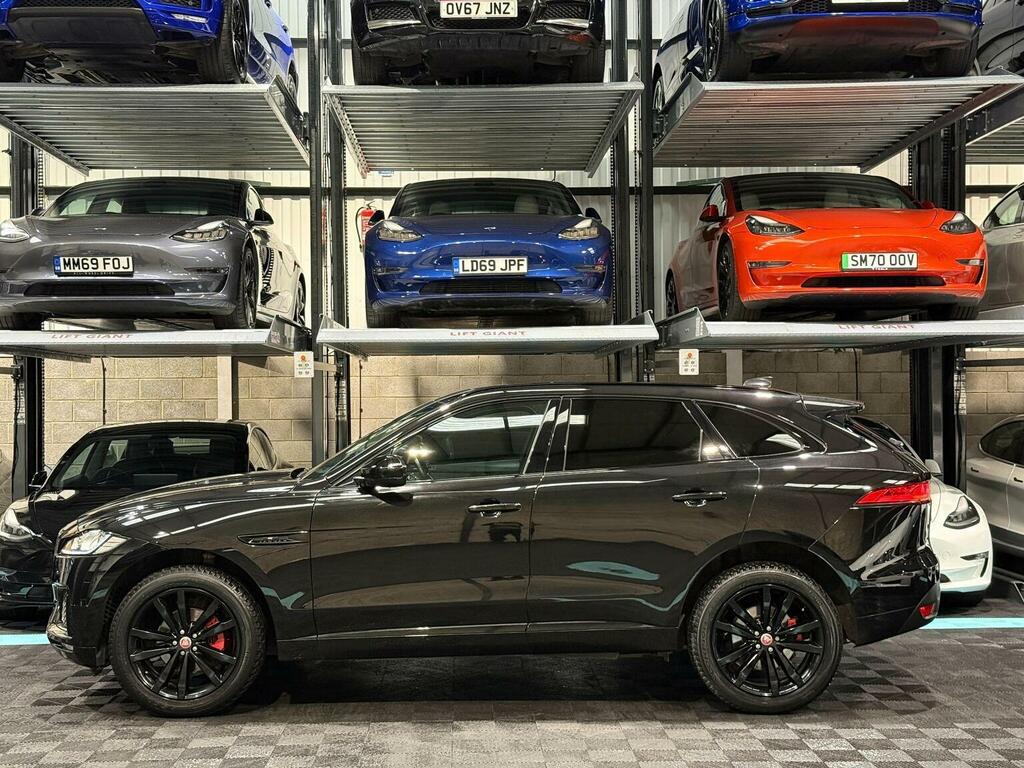 Jaguar F-Pace 2.0 D180 Chequered Flag Awd Euro 6 Ss BN20LUE Black #4