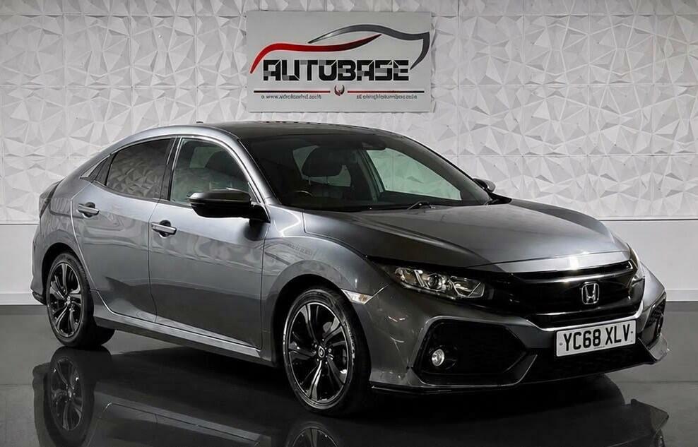 Honda Civic 1.0 Vtec Turbo Ex Cvt Euro 6 Ss Grey