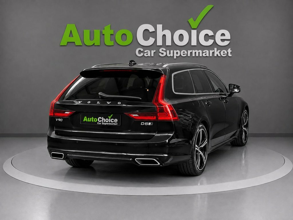 Volvo V90 2L R-design Plus SW70CYA Black #4