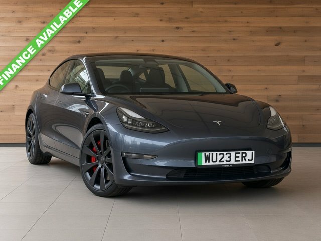 Tesla Model 3 Motor Performance Saloon Grey
