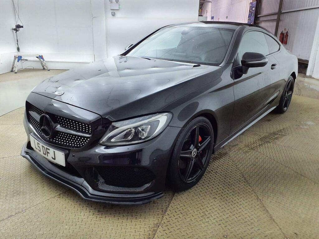 Mercedes-Benz C Class Coupe 2.1 C220d Amg Line Premium G-tronic Euro Black