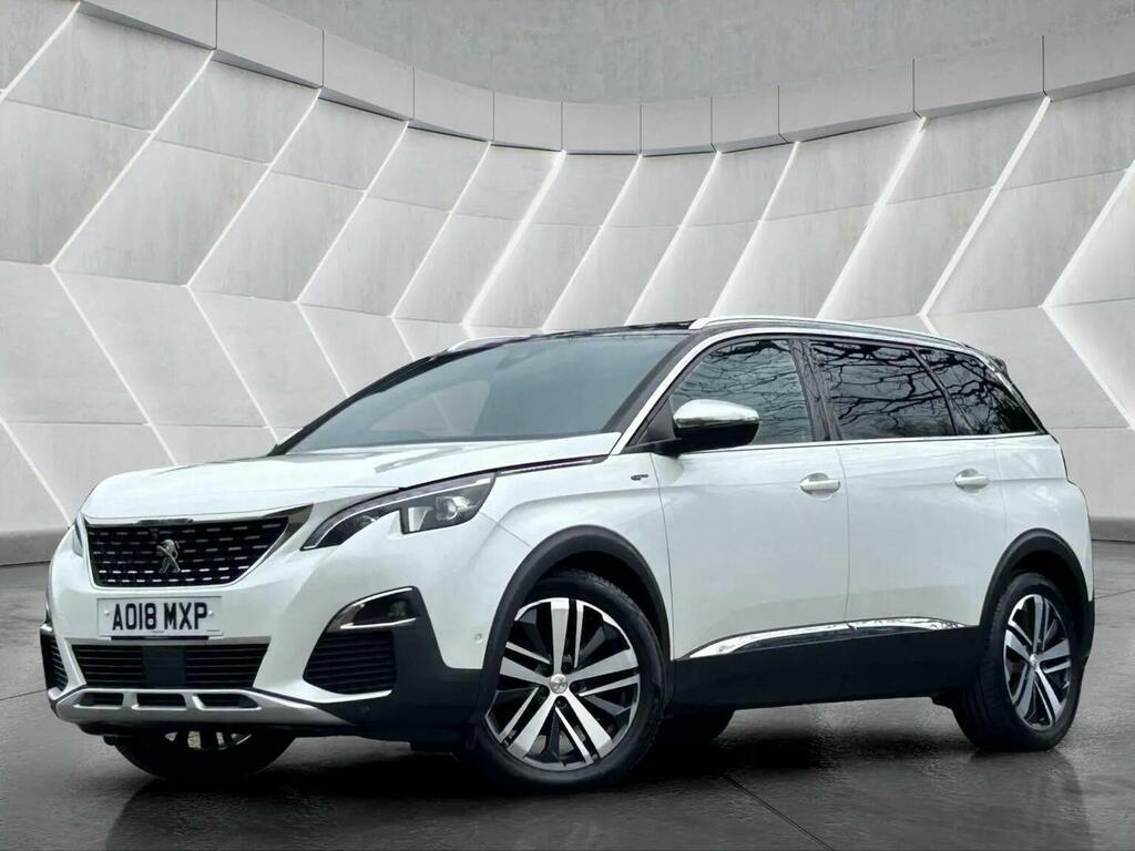 Peugeot 5008 Suv 2.0 Bluehdi Gt Eat 6Spd Euro 6 Ss White